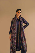 Nishat Winter Unstiched Khaddar 3 Piece - Printed Suit - 42303161-R