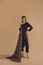 Nishat Winter Unstiched Khaddar 3 Piece - Printed Suit - 42303161-R