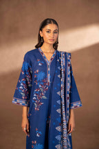 Nishat Winter Printed Khaddar Unstitched 3Pc Suit - 42306489-R