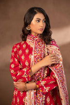 Nishat Winter Unstiched Khaddar 3 Piece - Printed Suit - 42306490-R