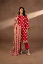 Nishat Winter Unstiched Khaddar 3 Piece - Printed Suit - 42306490-R