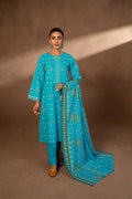 Nishat Winter Unstiched Khaddar 3 Piece - Printed Suit - 42306491-R