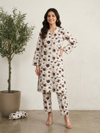 LUTF ANDOZ Linen 2PC-Unstiched #5