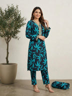 LUTF ANDOZ Linen 2PC-Unstiched #6